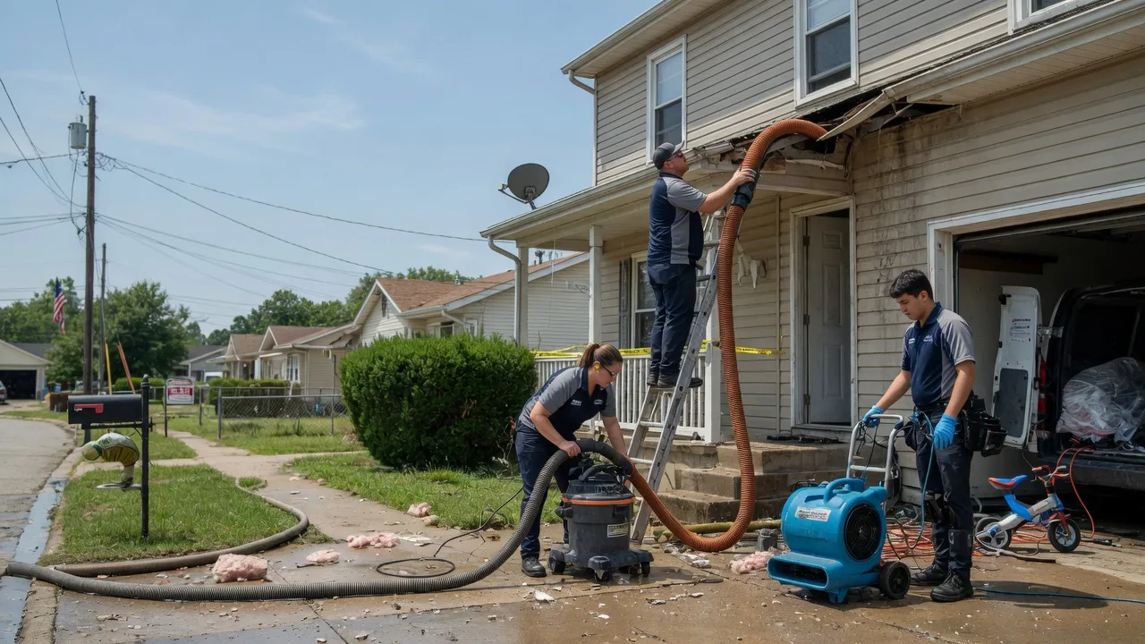 Water Damage Restoration in Arkansas City, KS near me